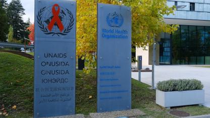 UNAIDS @ World Health Organization @ Pregny-Chamb&eacute;sy