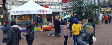 Infostand Weihnachtsmarkt Infostand Weihnachtsmarkt