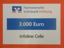 Spendenscheck